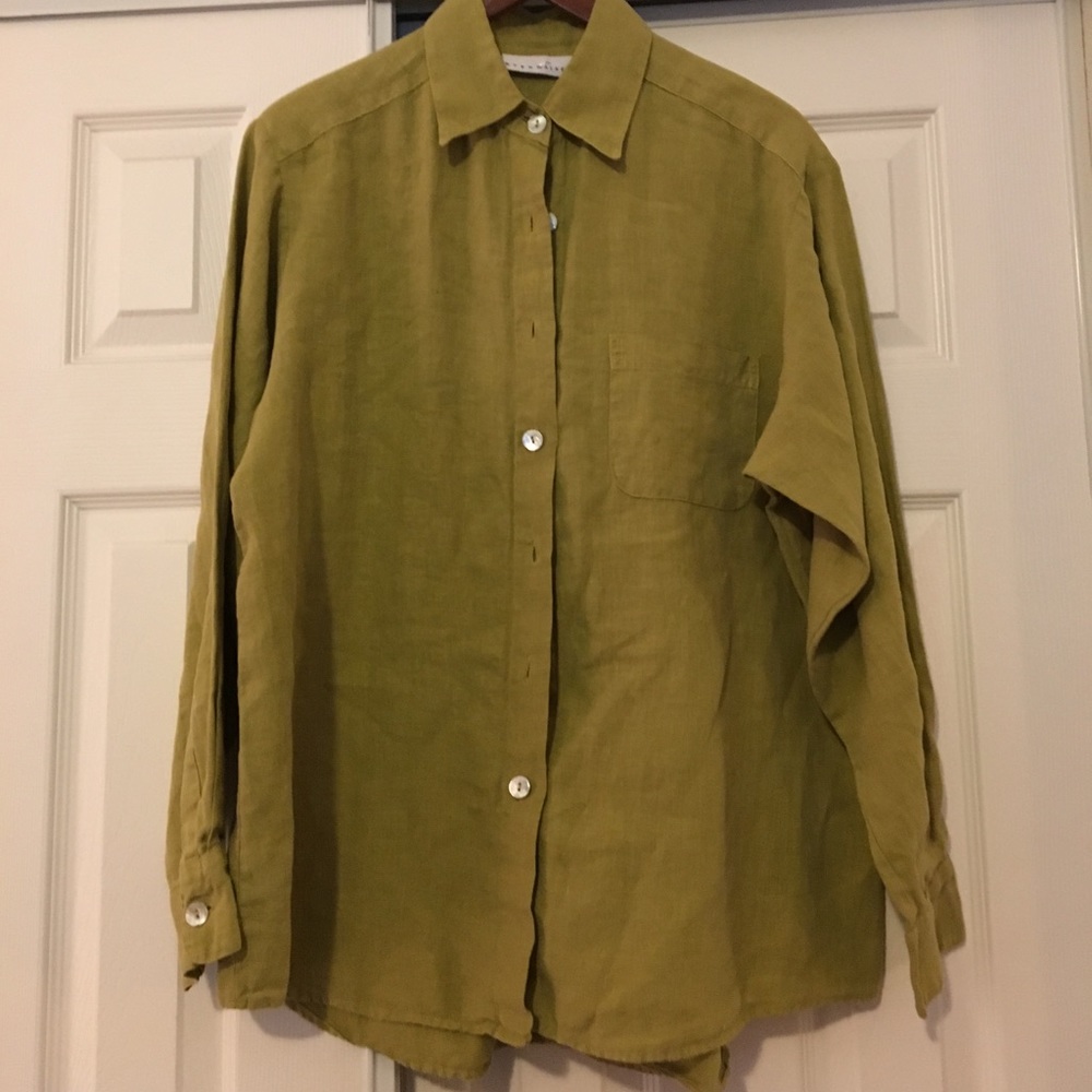 Bryn Walker linen shirt-XL/1x